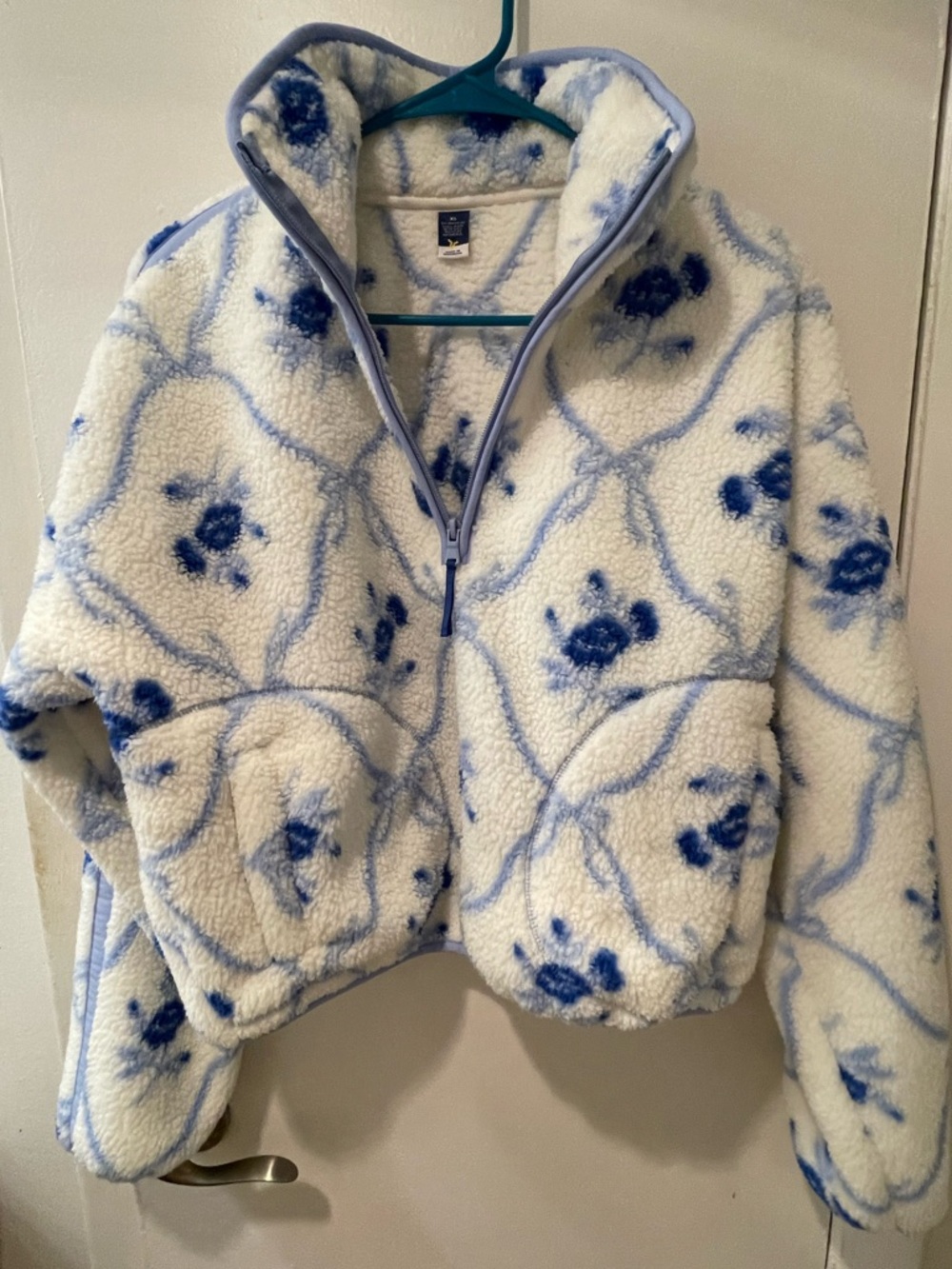 Old Navy Quarter Zip Sherpa size XS